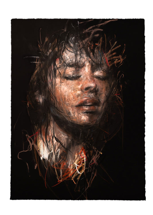 Broken Dimensions | Original Drawing - Mad Charcoal