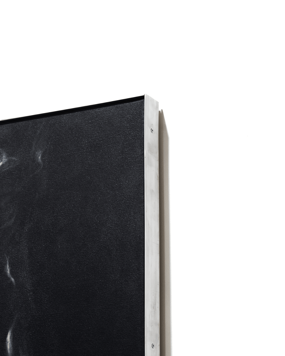 Burning Away the Fear | Original Charcoal and Gesso on Canvas - Mad Charcoal