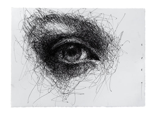 By Faith Not By Sight | Original Drawing - Mad Charcoal