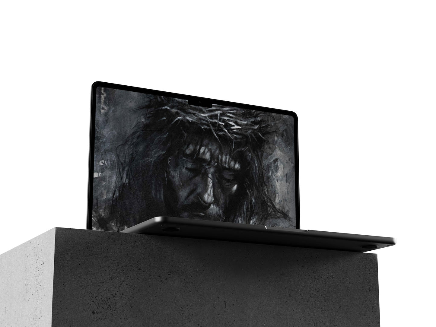 Christ | Digital Wallpaper - Mad Charcoal