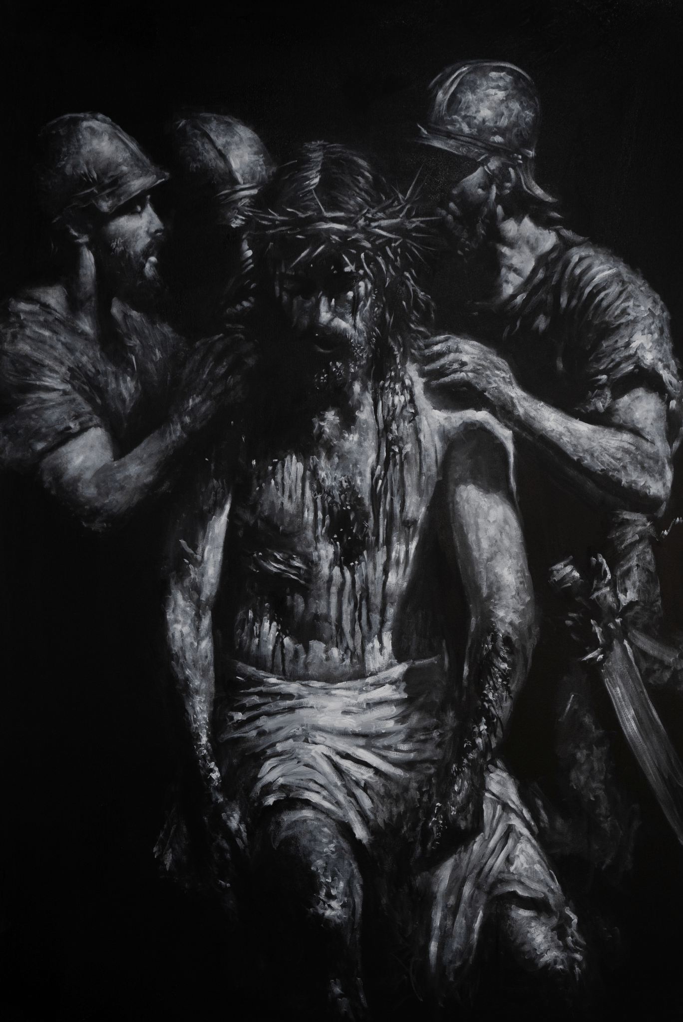 Christ Portrait | Postcard Set - Mad Charcoal