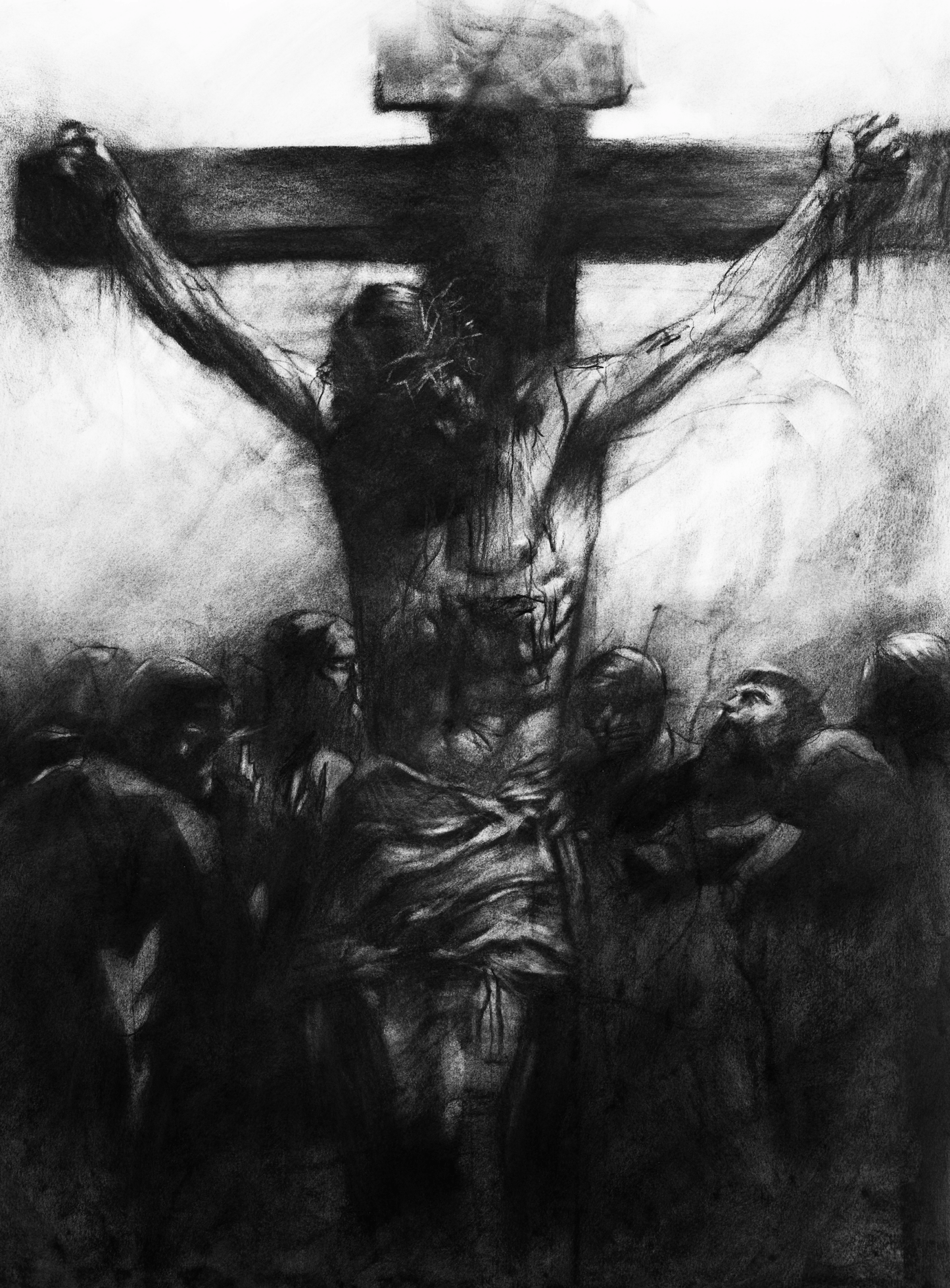 Christ Portrait | Postcard Set - Mad Charcoal