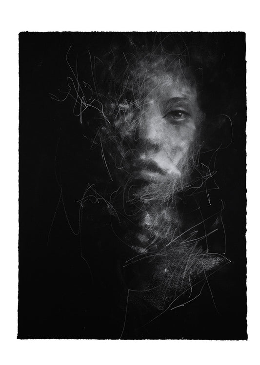 Crystallization | Original Drawing - Mad Charcoal