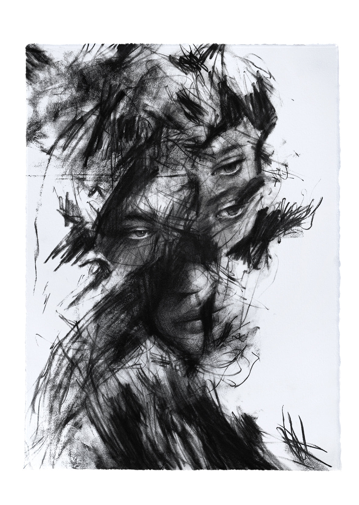 Dark Matter | Original Drawing - Mad Charcoal