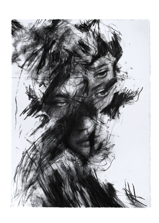 Dark Matter | Original Drawing - Mad Charcoal