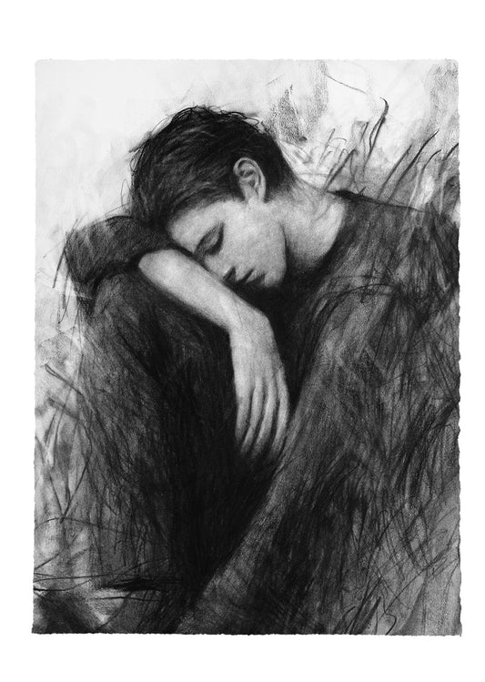 Darkest Of Days | Original Drawing - Mad Charcoal