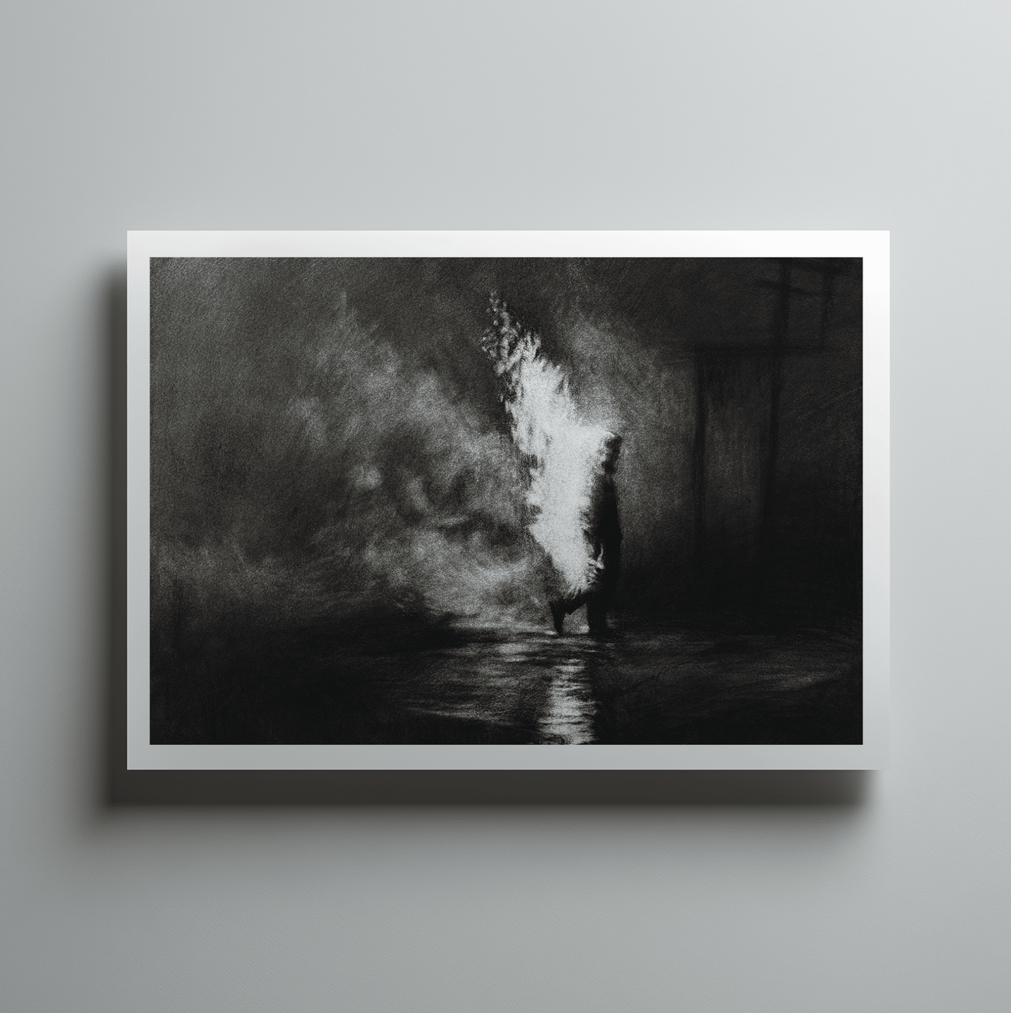 Distance Between Fear and Faith - Mad Charcoal