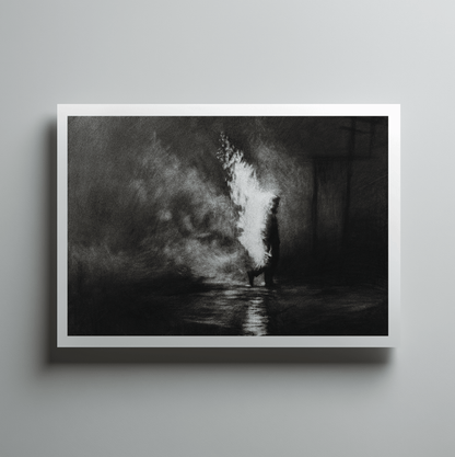 Distance Between Fear and Faith - Mad Charcoal