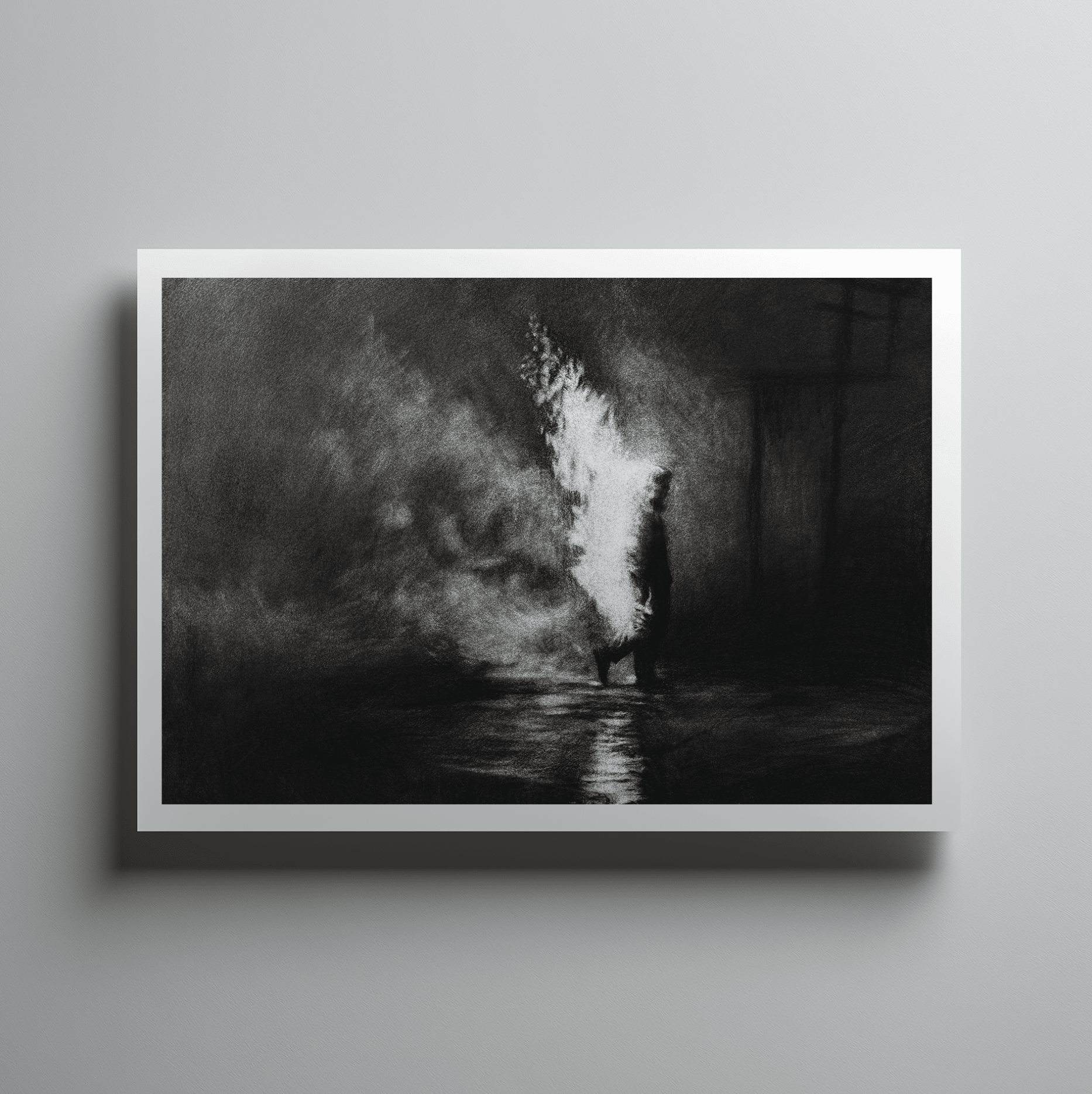Distance Between Fear and Faith - Mad Charcoal