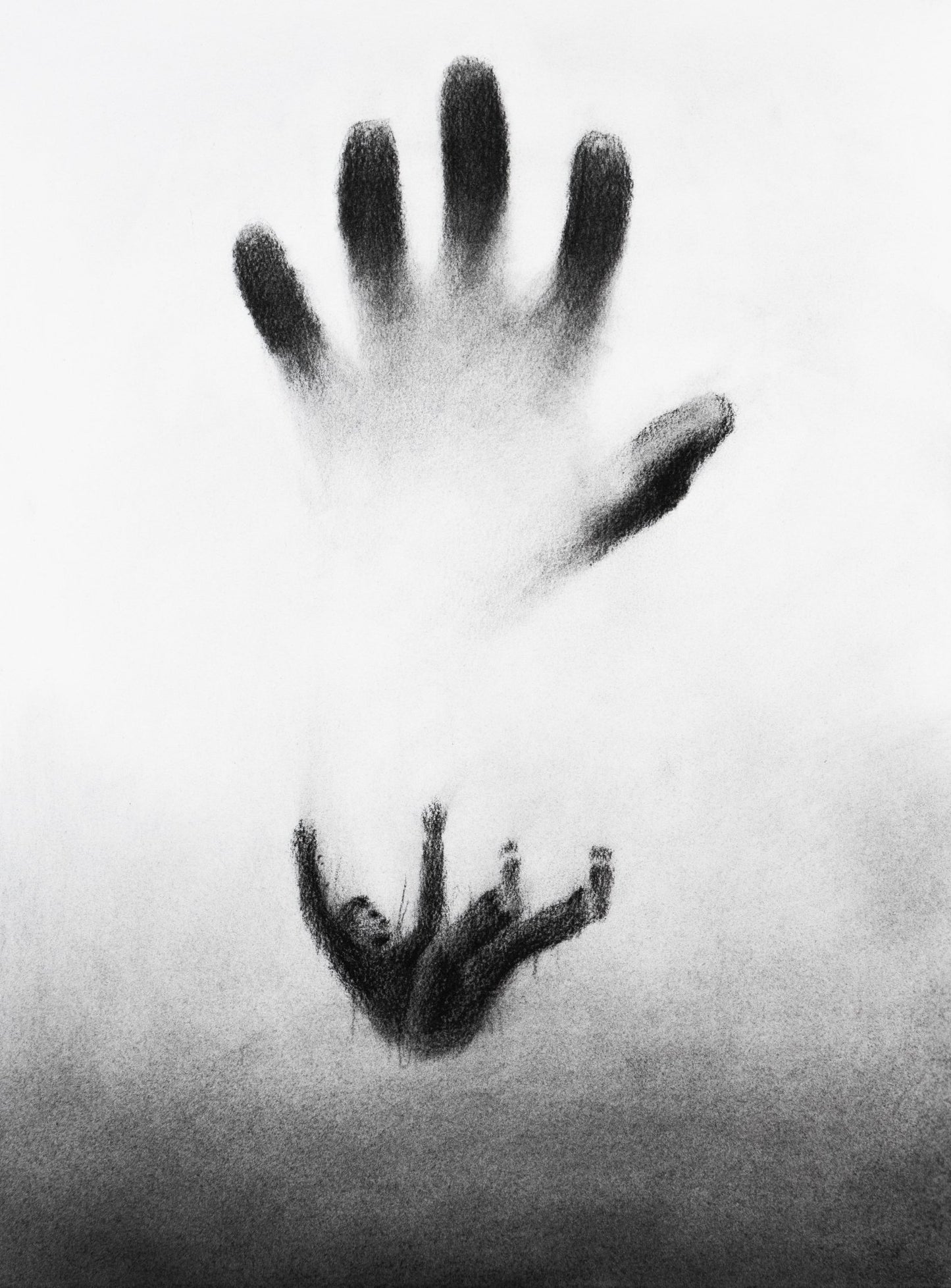 Don't Let Go | Original Drawing - Mad Charcoal
