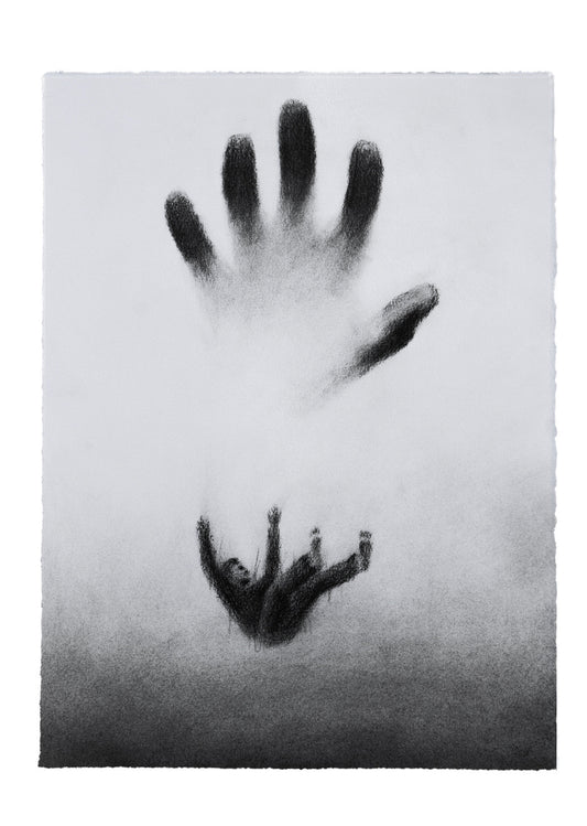 Don't Let Go | Original Drawing - Mad Charcoal