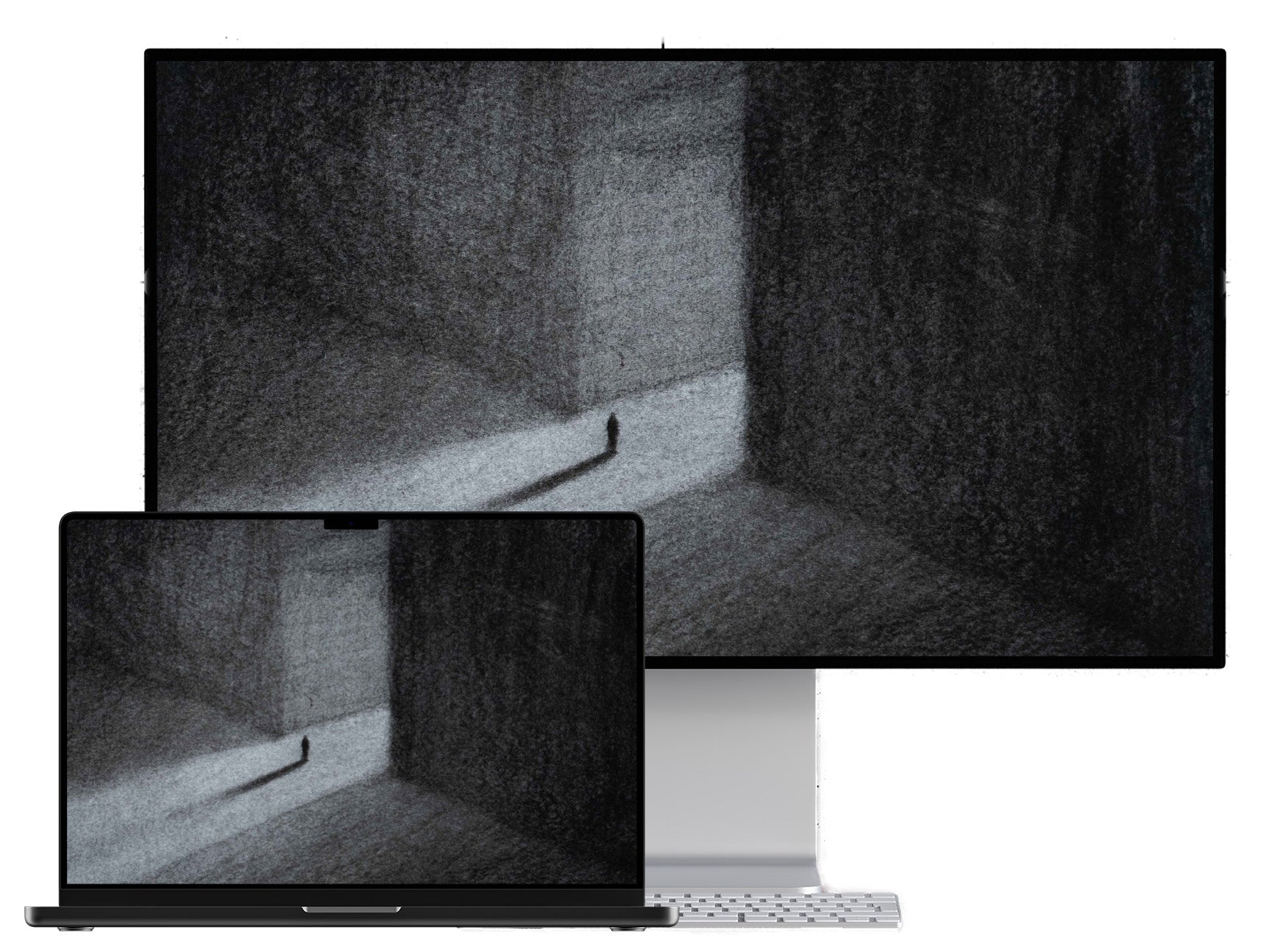 Dreamscape | Digital Wallpaper - Mad Charcoal