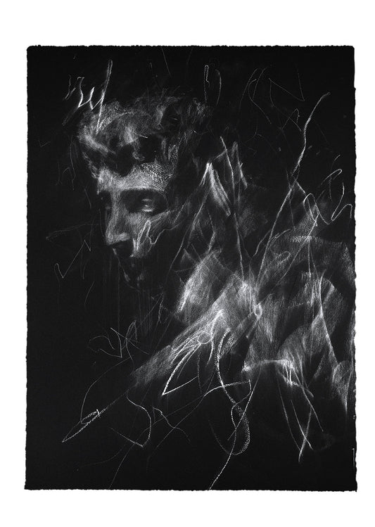 Echos of Darkness | Original Drawing - Mad Charcoal