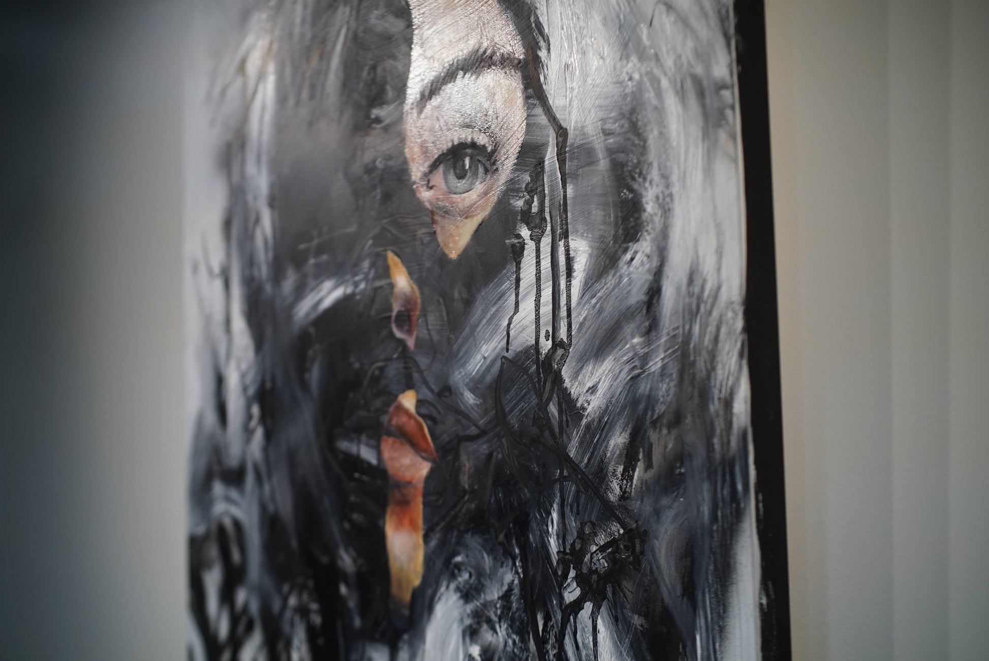 Elegy For Peace | Original Oil Painting - Mad Charcoal