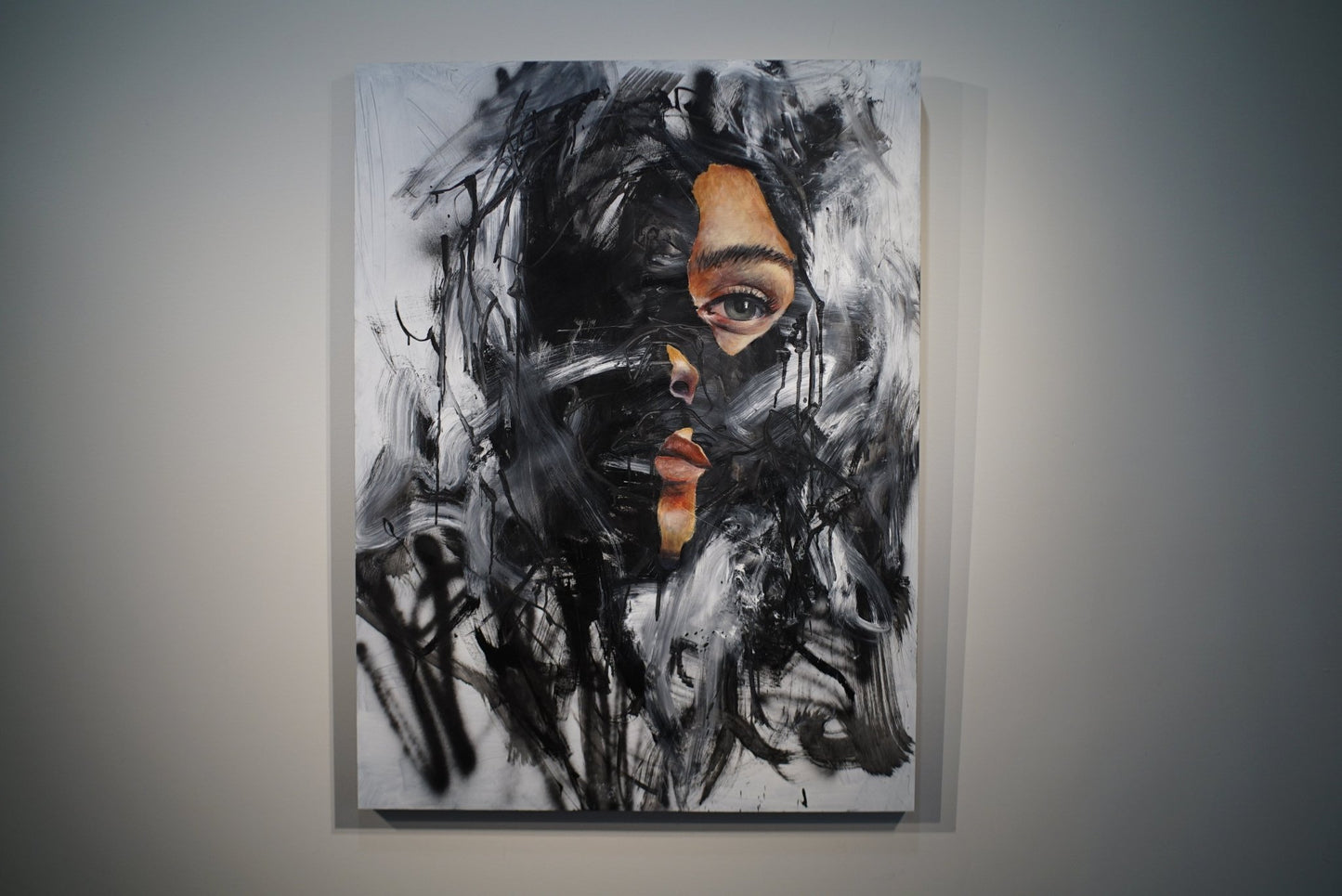 Elegy For Peace | Original Oil Painting - Mad Charcoal