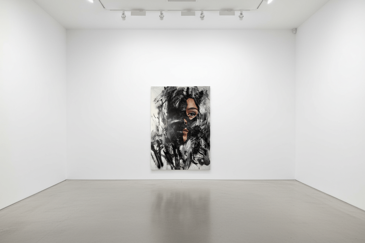 Elegy For Peace | Original Oil Painting - Mad Charcoal