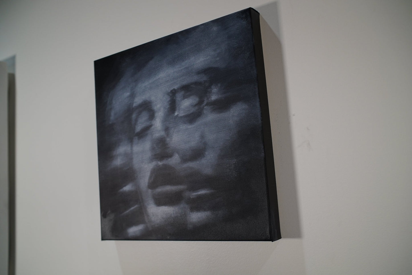 Fading Before Form | Original Oil Painting - Mad Charcoal