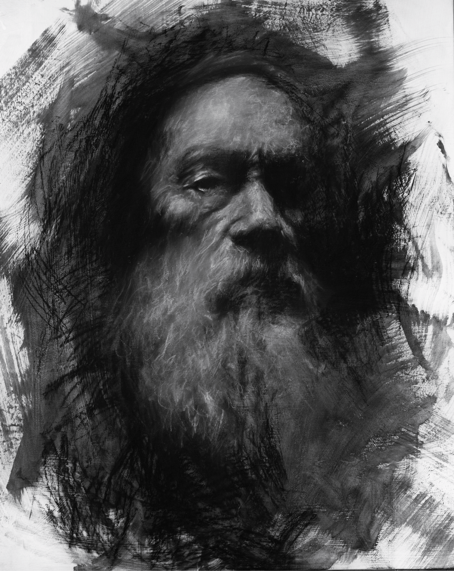 Faith Counted As Righteousness | Original Drawing - Mad Charcoal