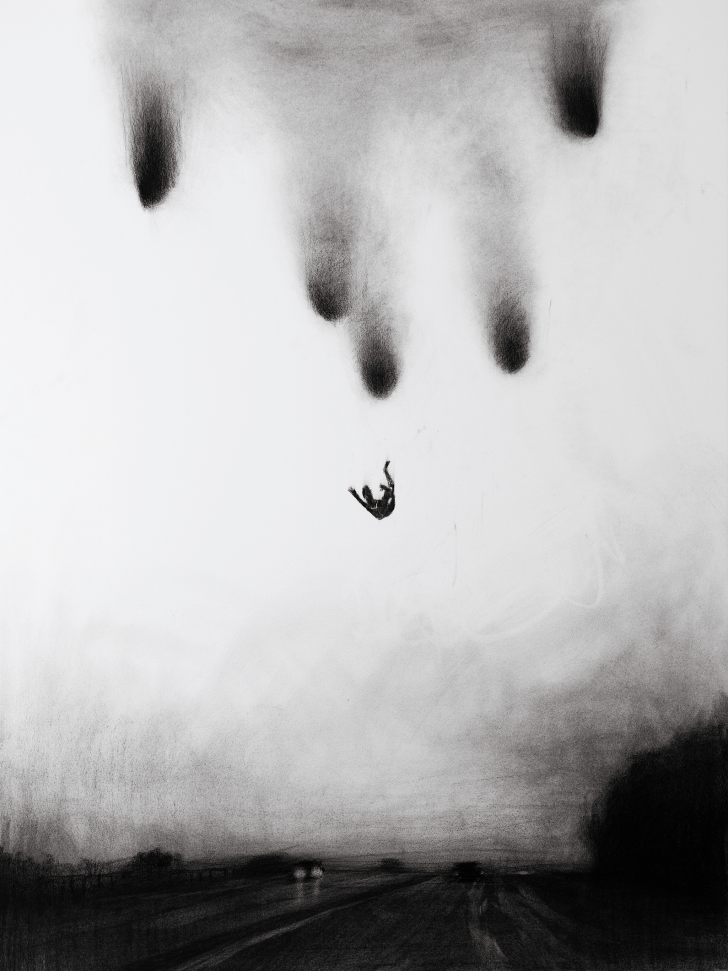 Felt So Much But Stayed So Silent | Original Drawing - Mad Charcoal