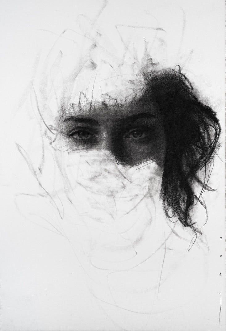 Fragments Of The Deep | Original Drawing - Mad Charcoal