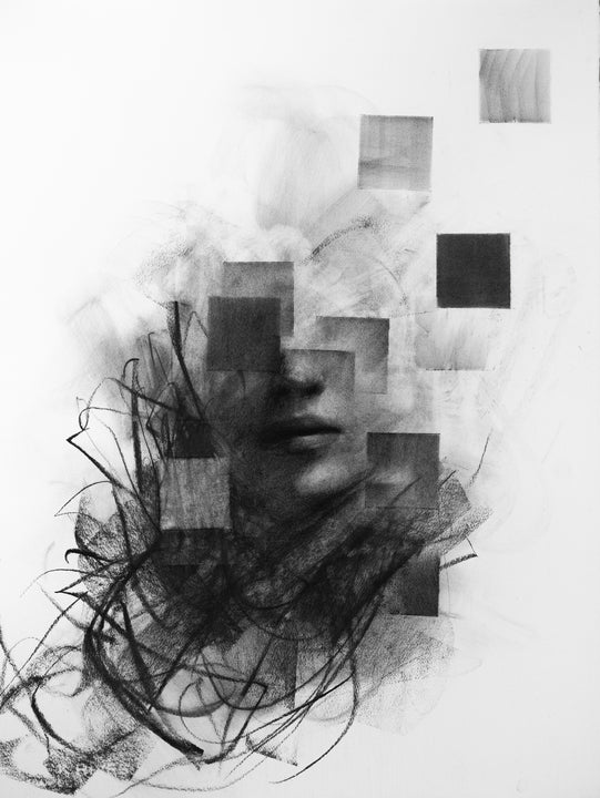 Its Who I Always Was | Original Drawing - Mad Charcoal