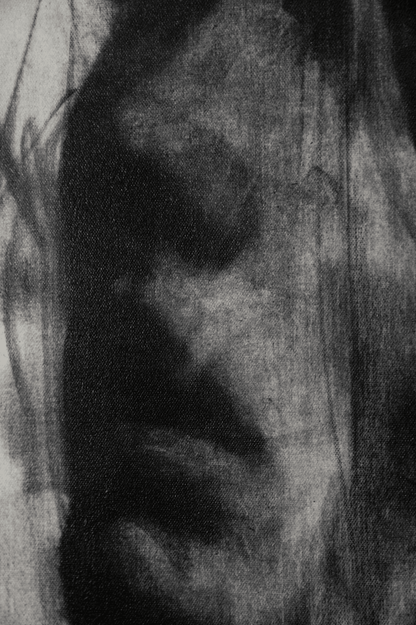 Like Smoke Trying to Remember the Fire | Original Charcoal on Canvas - Mad Charcoal