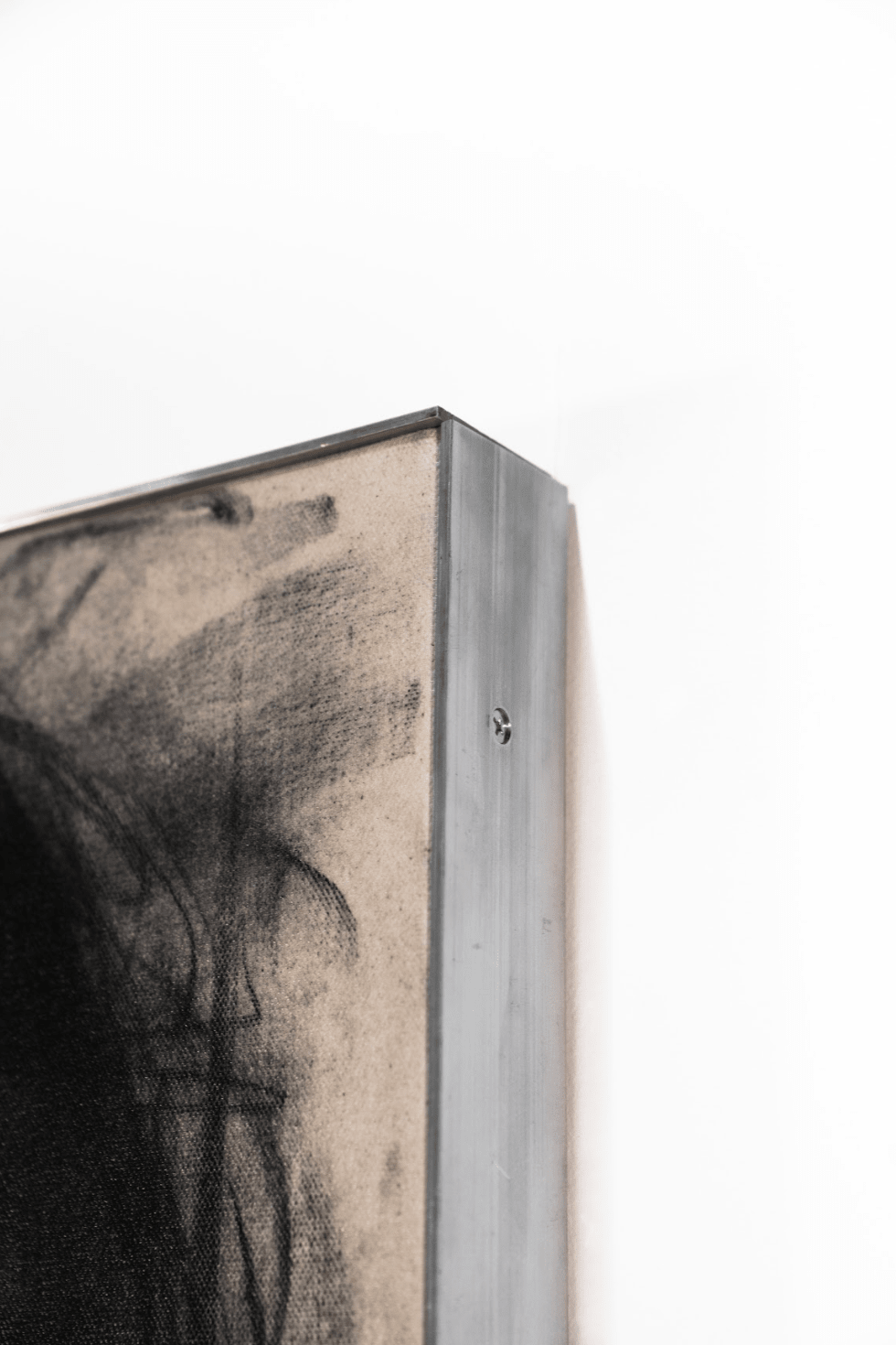 Like Smoke Trying to Remember the Fire | Original Charcoal on Canvas - Mad Charcoal