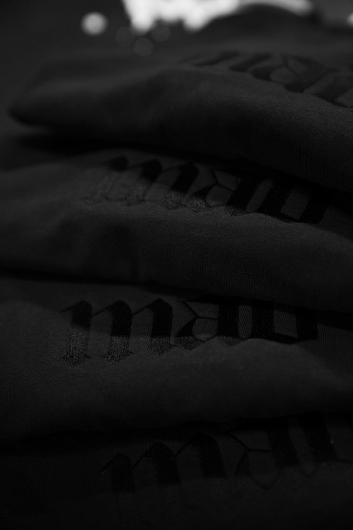 Mad Blackout Tee - Mad Charcoal
