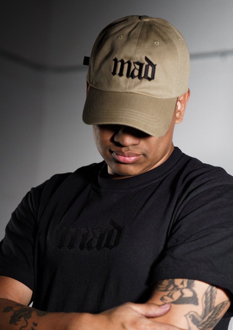 Mad Blackout Tee - Mad Charcoal