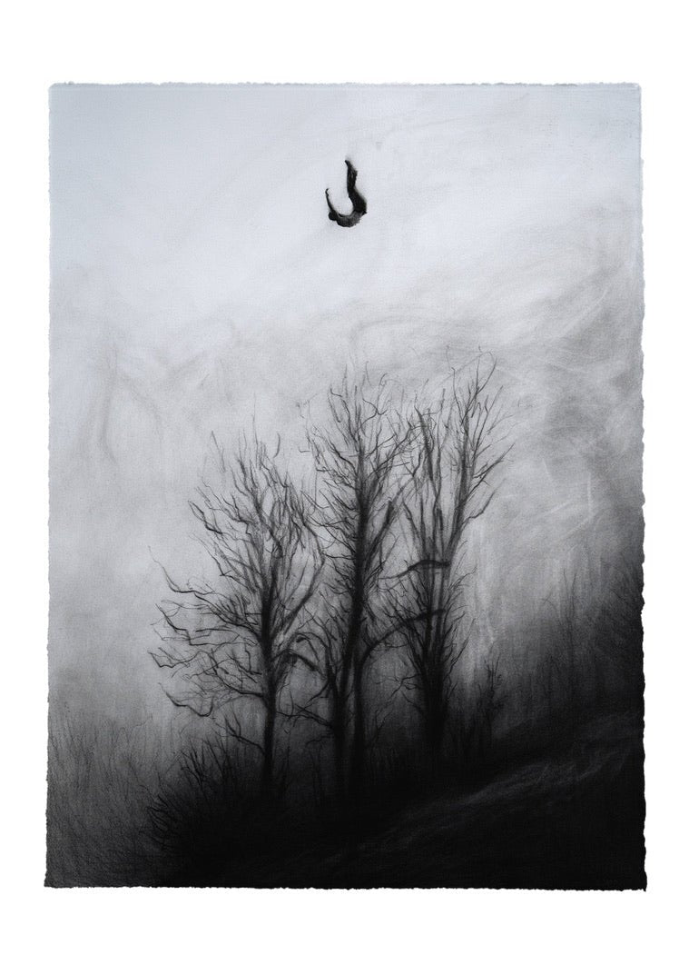 My Withered Branches | Original Drawing - Mad Charcoal