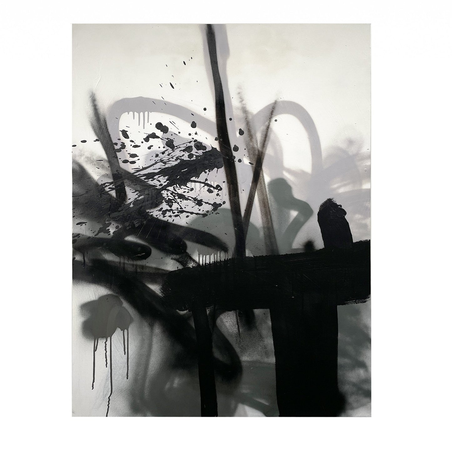 OBSCURA I | Original Painting - Mad Charcoal