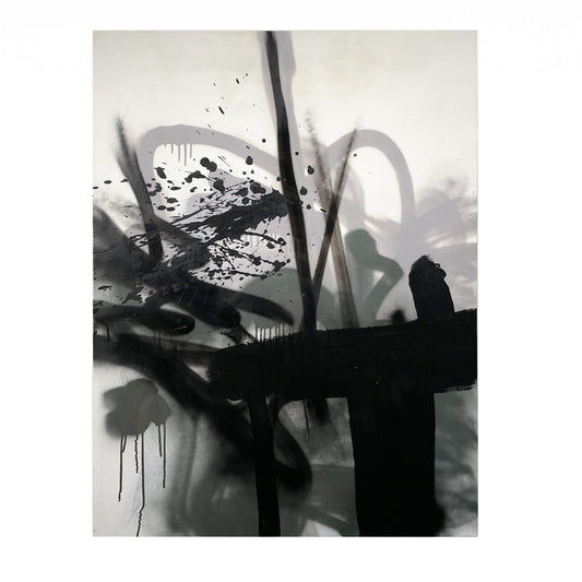 OBSCURA I | Original Painting - Mad Charcoal