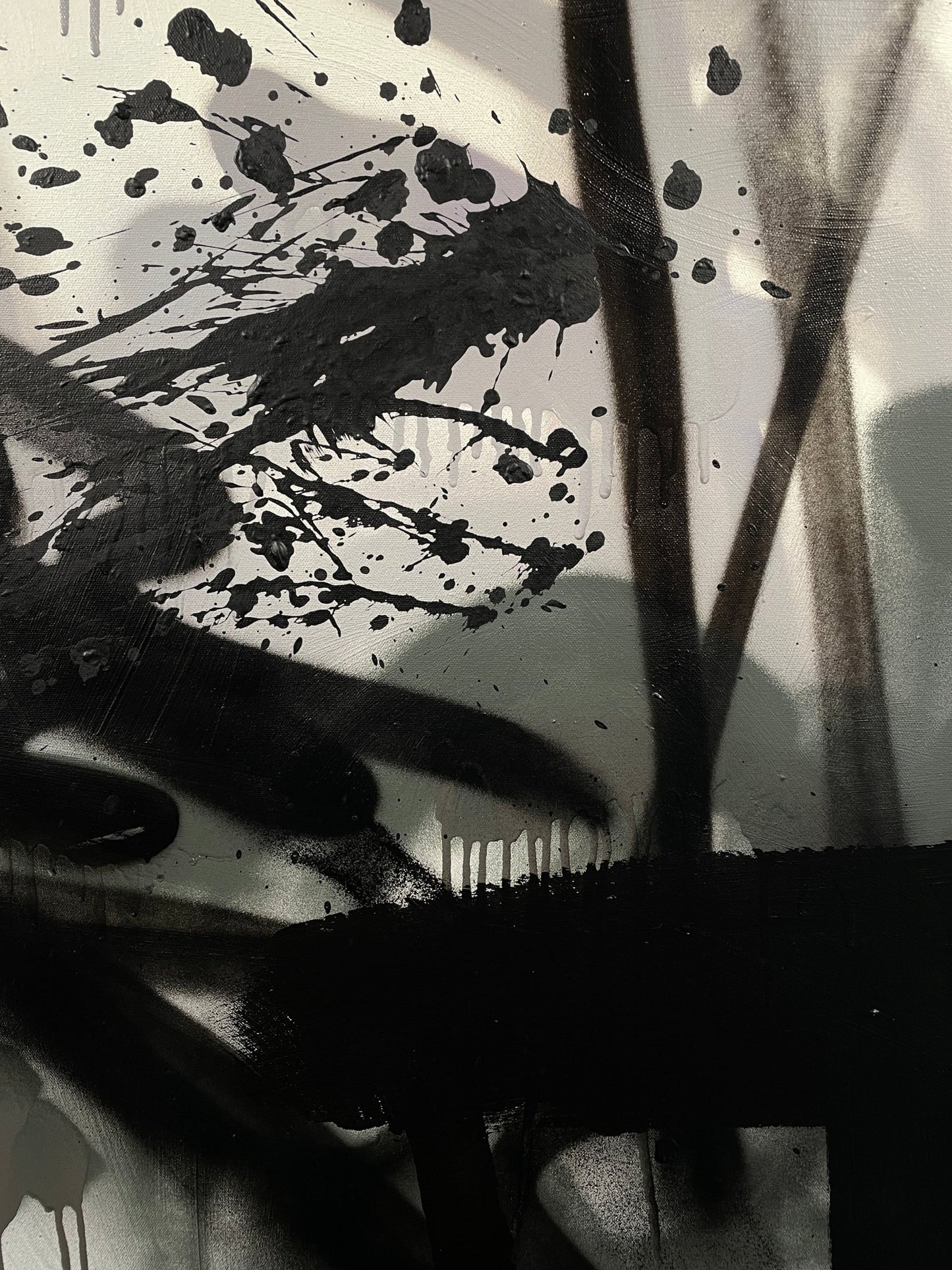 OBSCURA I | Original Painting - Mad Charcoal