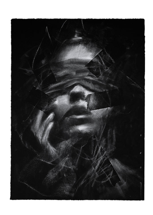 Oh, How I Long to see the Beauty of it All | Original Drawing - Mad Charcoal