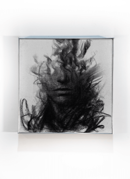 Only the Dawn Survives | Original Charcoal on Canvas - Mad Charcoal