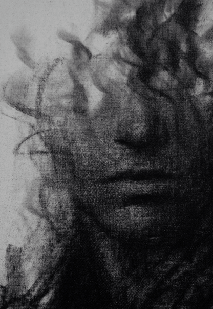 Only the Dawn Survives | Original Charcoal on Canvas - Mad Charcoal