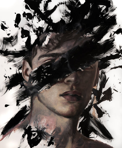 Painting Portrait | Postcard Set - Mad Charcoal
