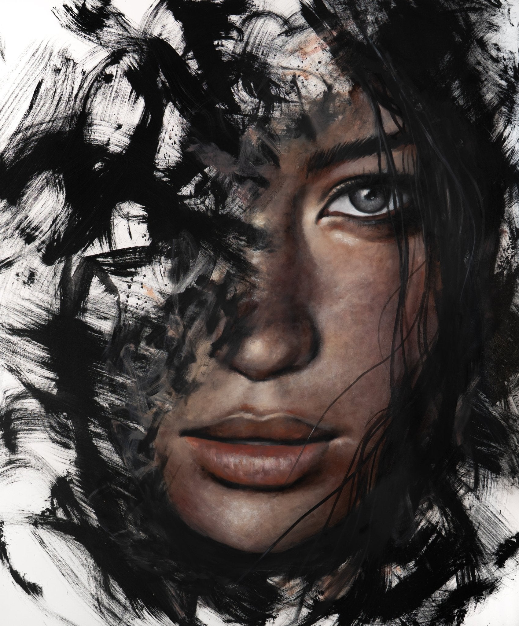 Painting Portrait | Postcard Set - Mad Charcoal