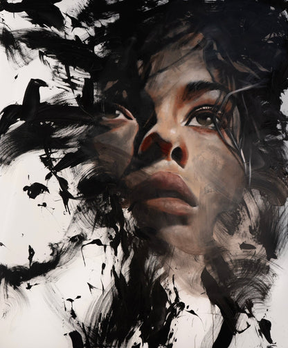 Painting Portrait | Postcard Set - Mad Charcoal