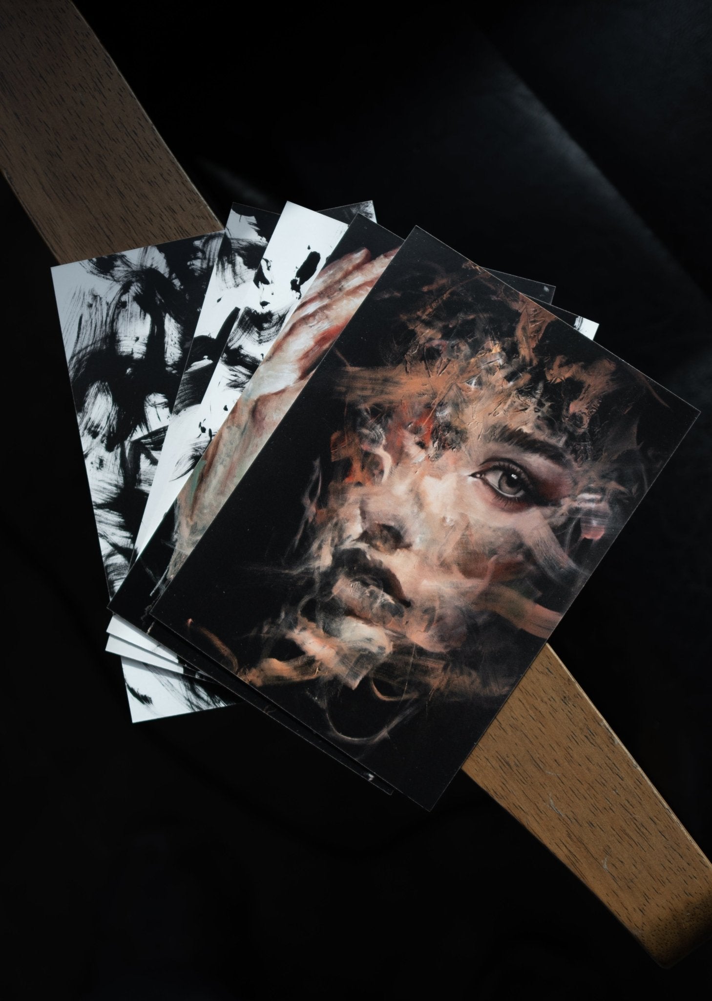 Painting Portrait | Postcard Set - Mad Charcoal
