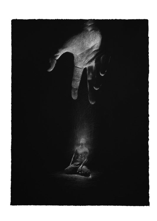 Regeneration of a Wretched One | Original Drawing - Mad Charcoal
