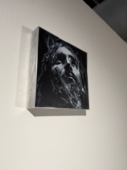 Reverence | Original Charcoal on Canvas - Mad Charcoal