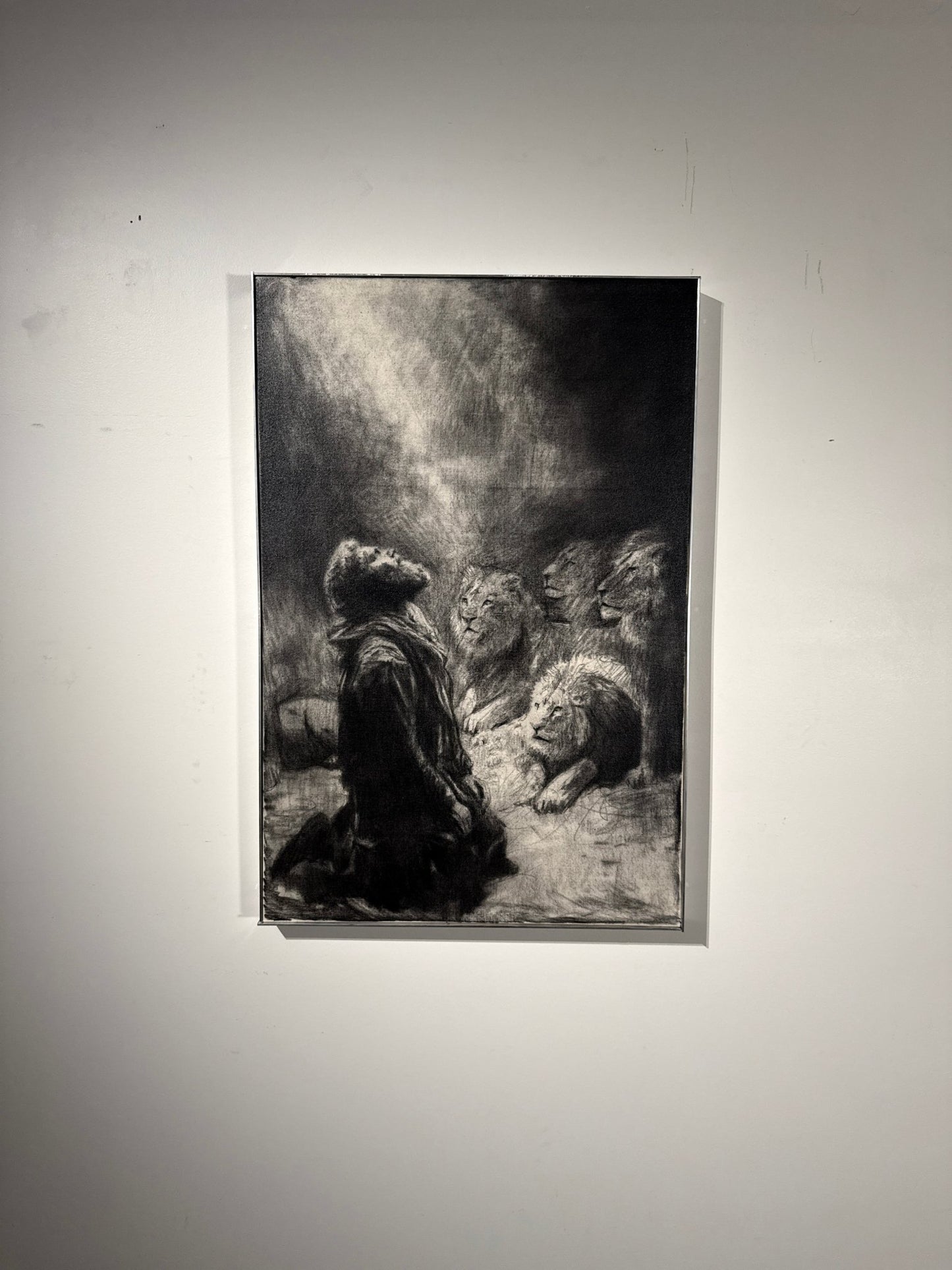 Reverence | Original Charcoal on Canvas - Mad Charcoal