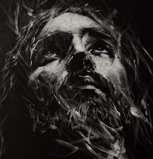 Reverence | Original Charcoal on Canvas - Mad Charcoal