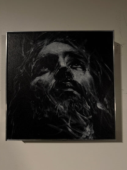 Reverence | Original Charcoal on Canvas - Mad Charcoal