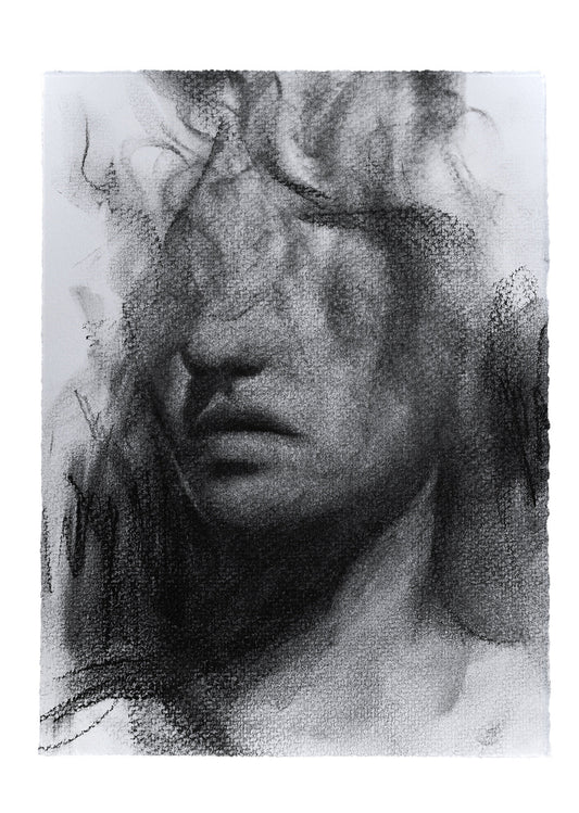 Set Me On Fire | Original Drawing - Mad Charcoal