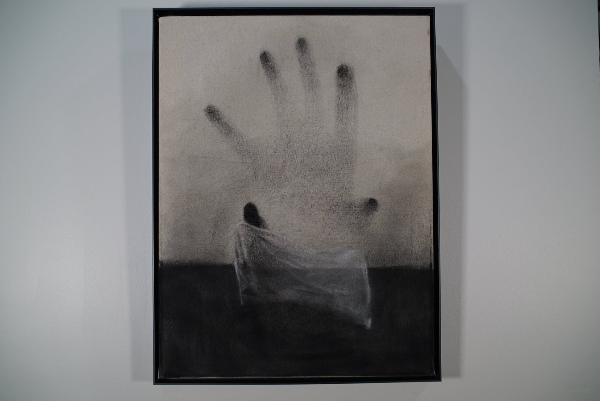 Slow Vanish | Original Drawing - Mad Charcoal