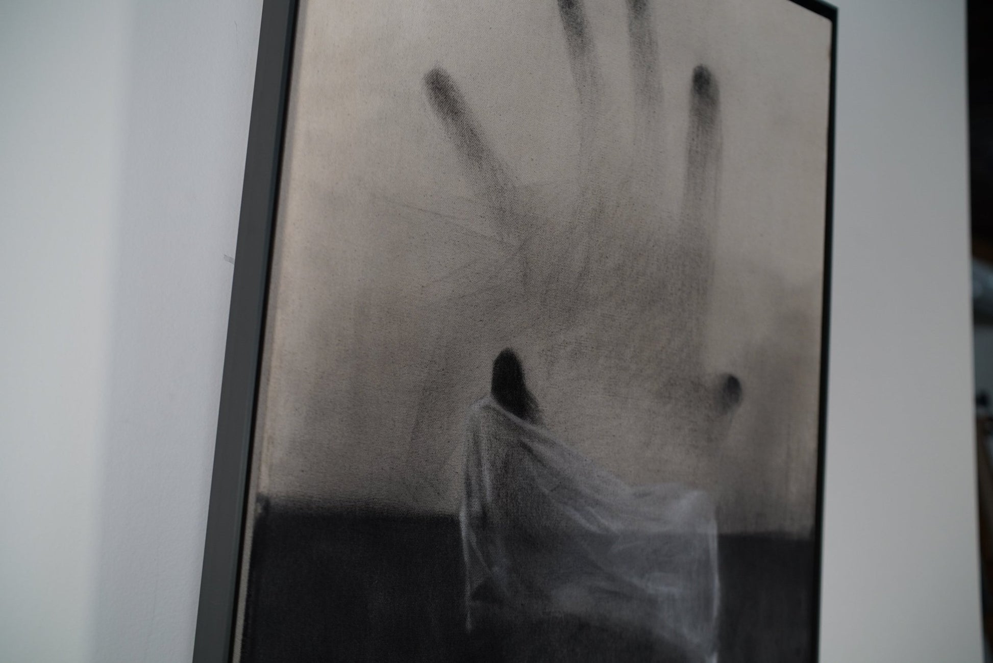 Slow Vanish | Original Drawing - Mad Charcoal