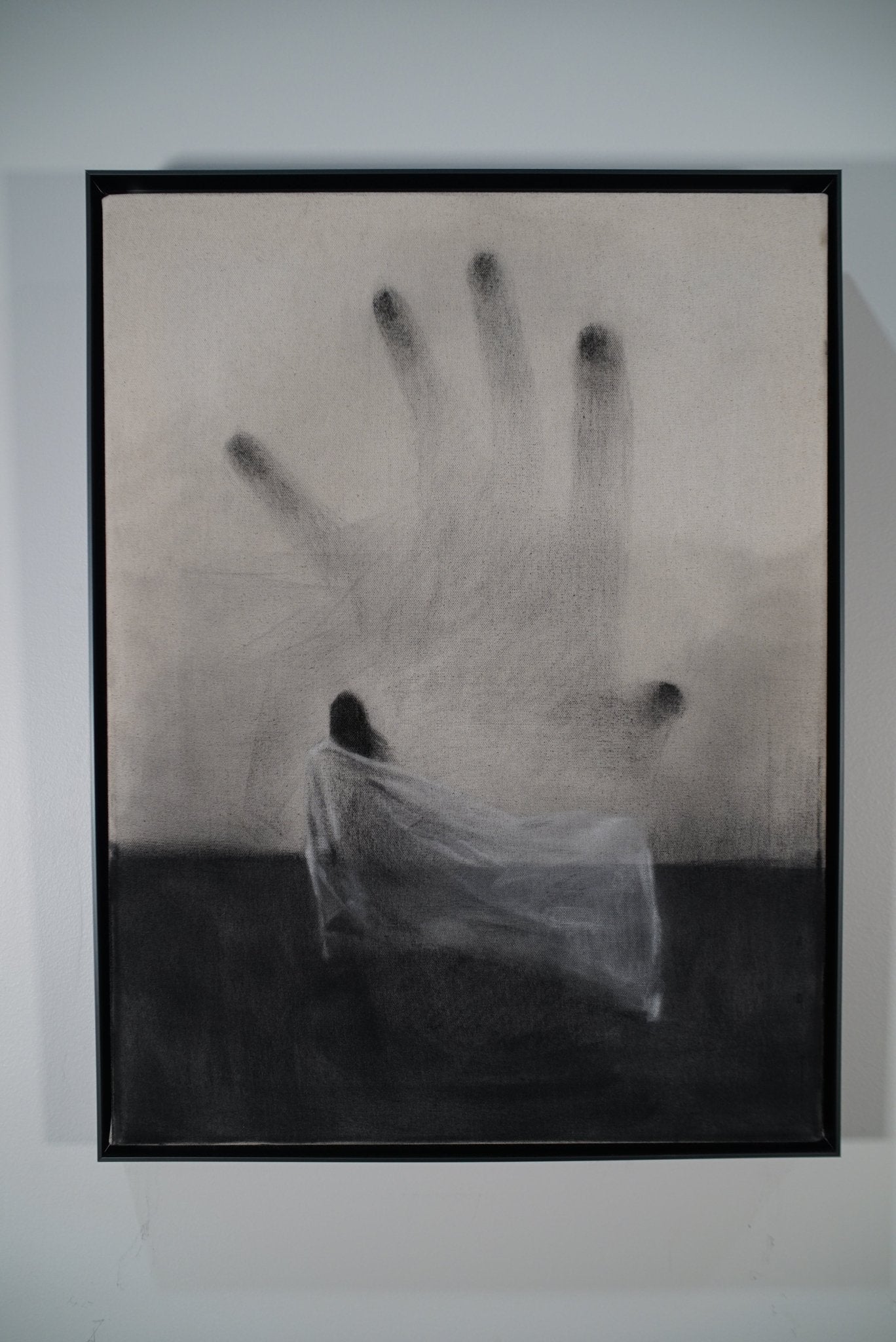 Slow Vanish | Original Drawing - Mad Charcoal