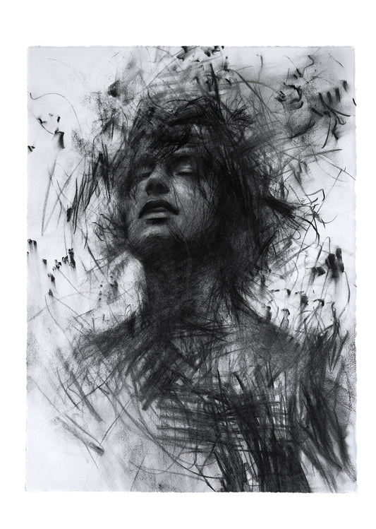 Smoke Without Fire | Original Drawing - Mad Charcoal